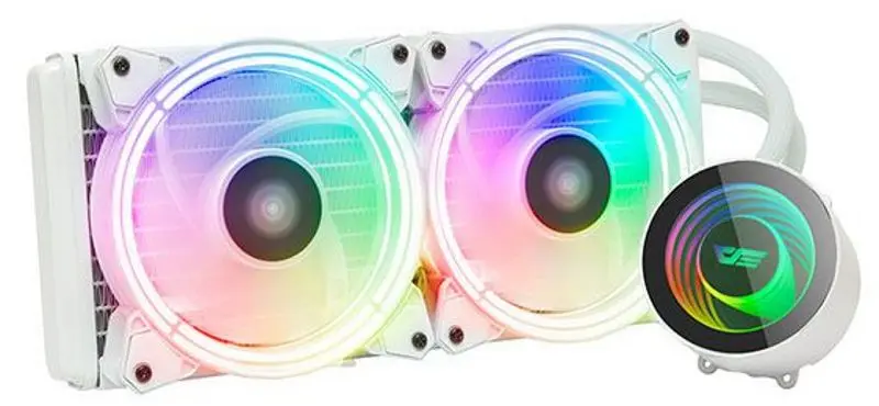 Система жидкостного охлаждения Darkflash TR240 (White)