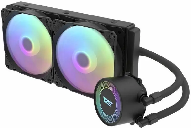 Cooler cu apa Darkflash Aura DA240 (Black) - 2