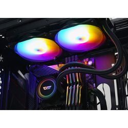 Cooler cu apa Darkflash Aura DA240 (Black) Thumb