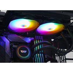Cooler cu apa Darkflash Aura DA240 (Black) Thumb