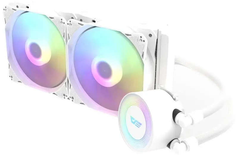 Водяное охлаждение Darkflash Aura DA240 (White)