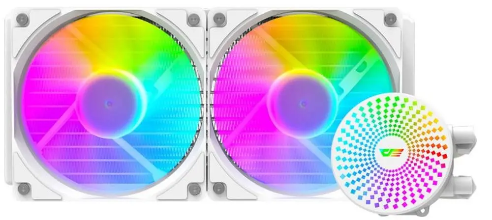 Водяное охлаждение Darkflash DC240 ARGB (White)