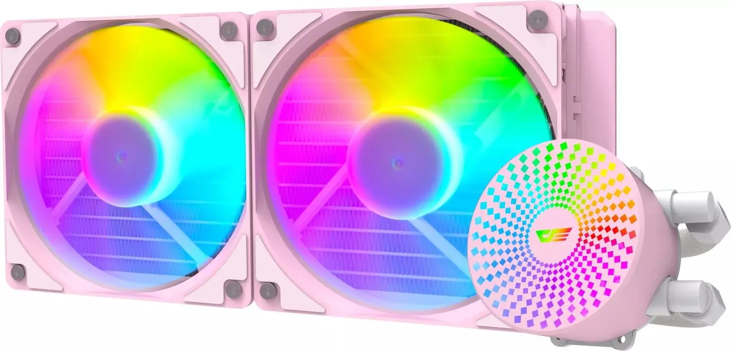 Cooler cu apa Darkflash DC240 (Pink)