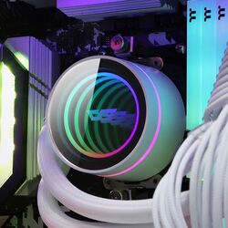 Водяное охлаждение Darkflash DX240 V2.6 (White) Thumb