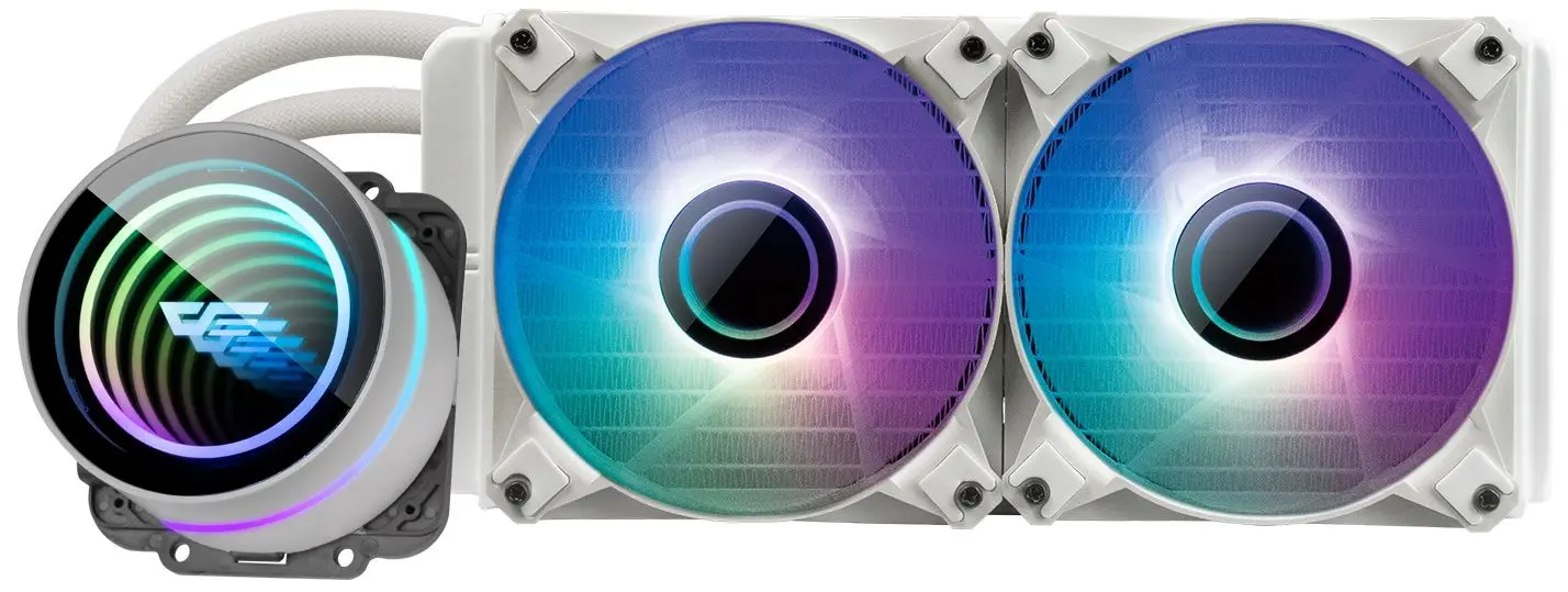 Водяное охлаждение Darkflash DX240 V2.6 (White)