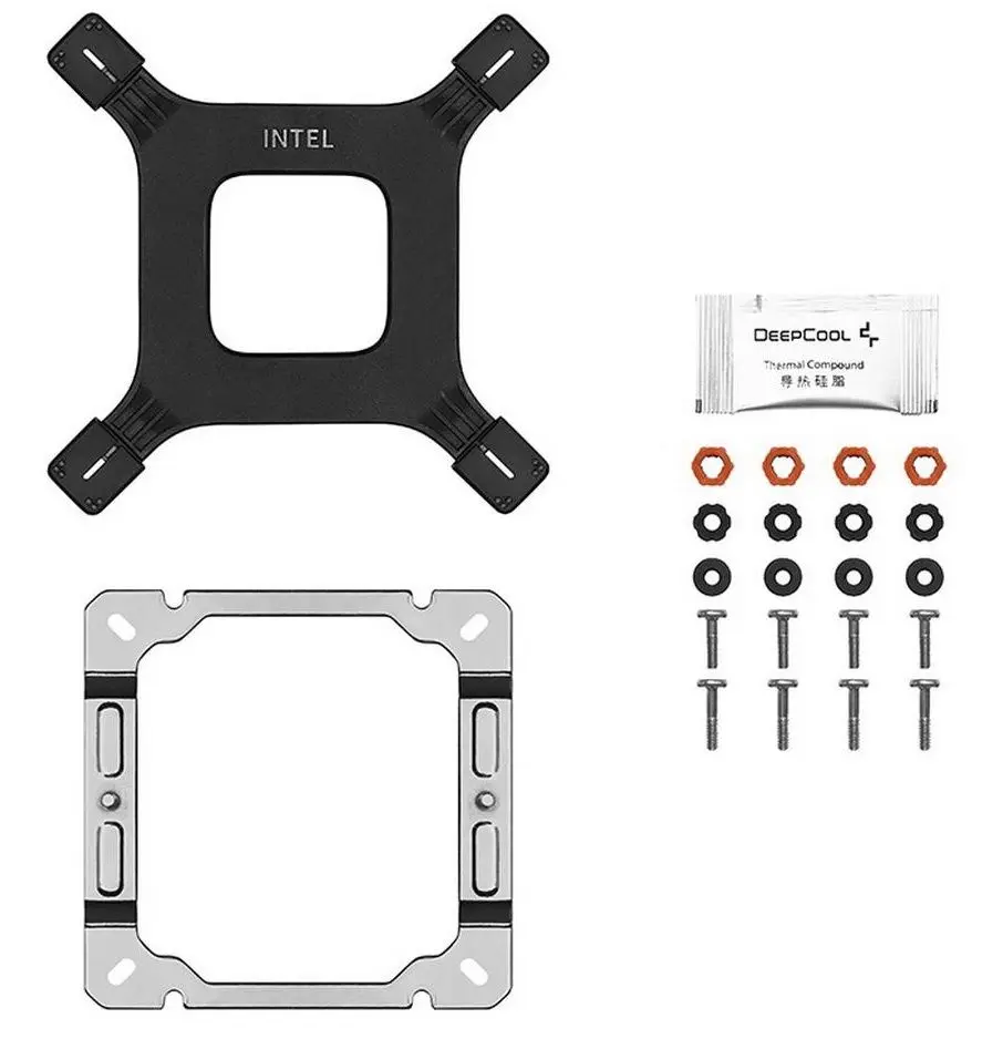 Cooler Deepcool AG400 BK ARGB (Black)