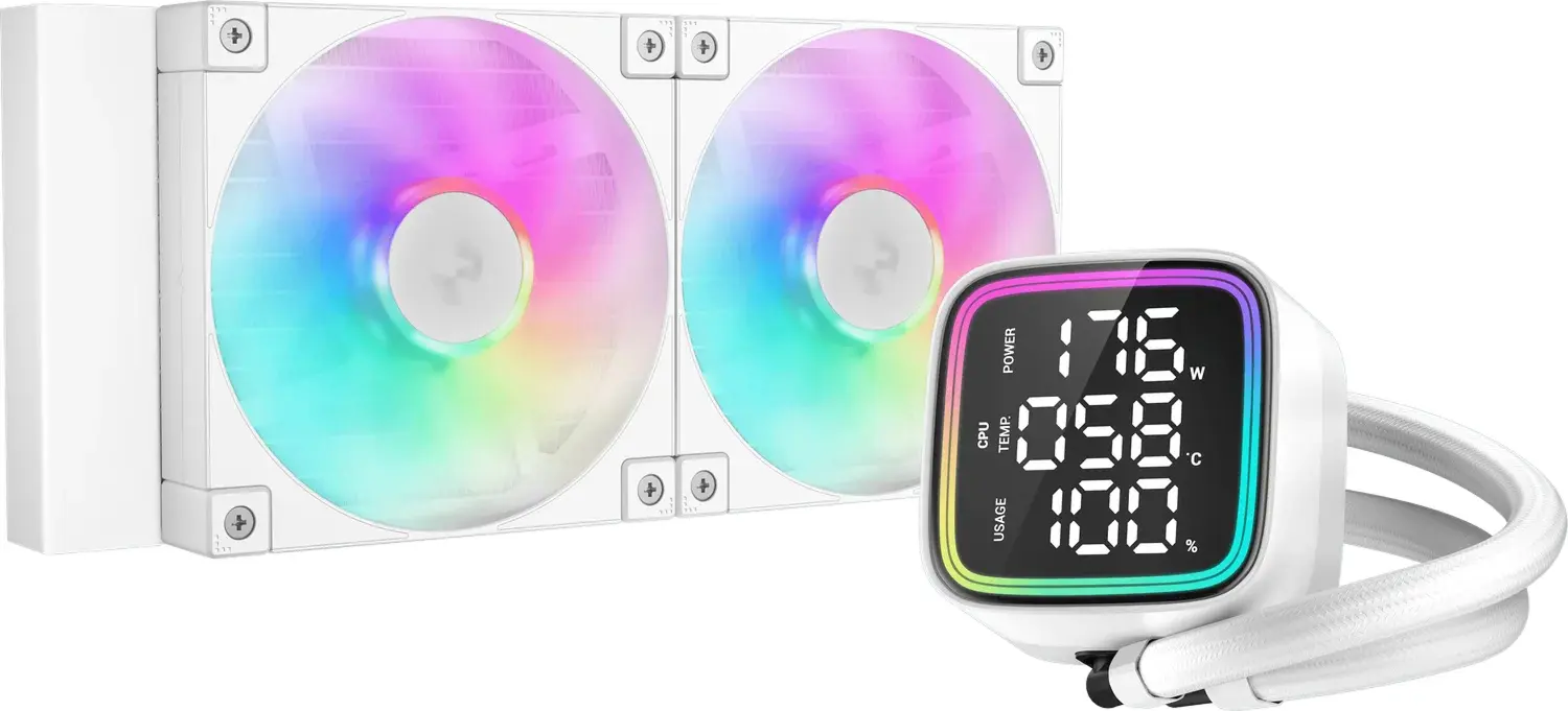 Sistem de racire cu lichid Deepcool LD240 (White)