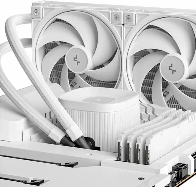 Sistem de racire cu lichid Deepcool LE240 V2 (Pure White) - 3