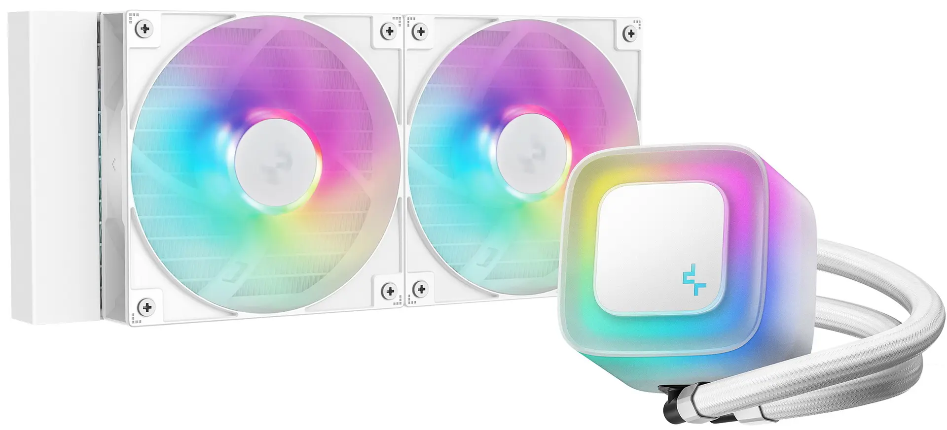 Sistem de racire cu lichid DeepCool LE240 WH V2 (White)