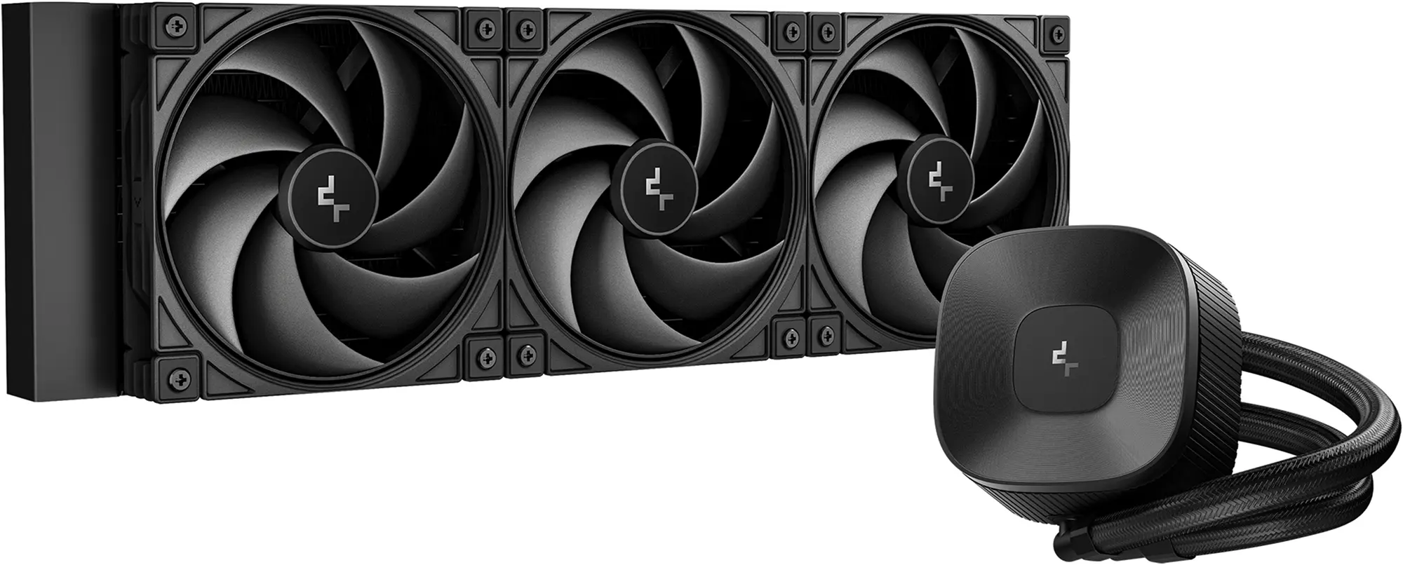 Система жидкостного охлаждения Deepcool LE360 V2 Zero Dark (Black)