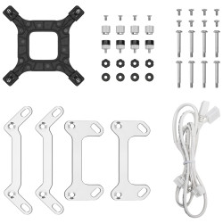 Система жидкостного охлаждения DeepCool LM240 WH (White) Thumb