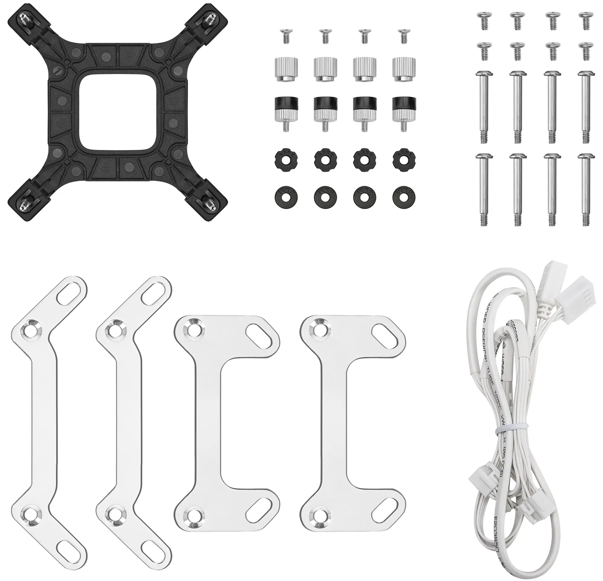 Система жидкостного охлаждения DeepCool LM240 WH (White)