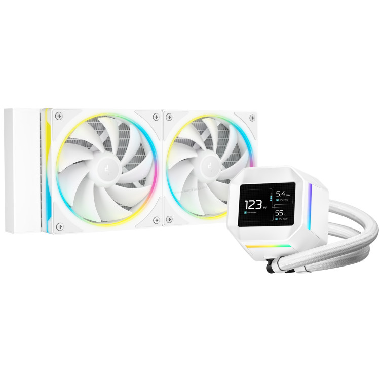Sistem de racire cu lichid DeepCool LM240 WH (White)