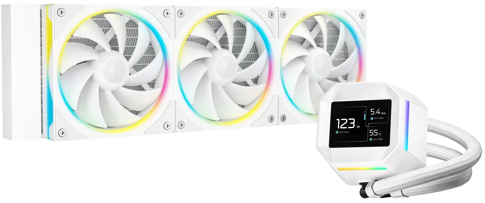 Sistem de racire cu lichid DeepCool LM360 WH (White)