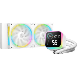 Система жидкостного охлаждения Deepcool LQ240 (White)