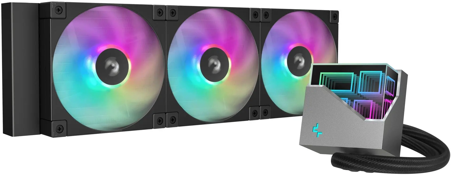 Система жидкостного охлаждения DeepCool LT360 ARGB (Black)