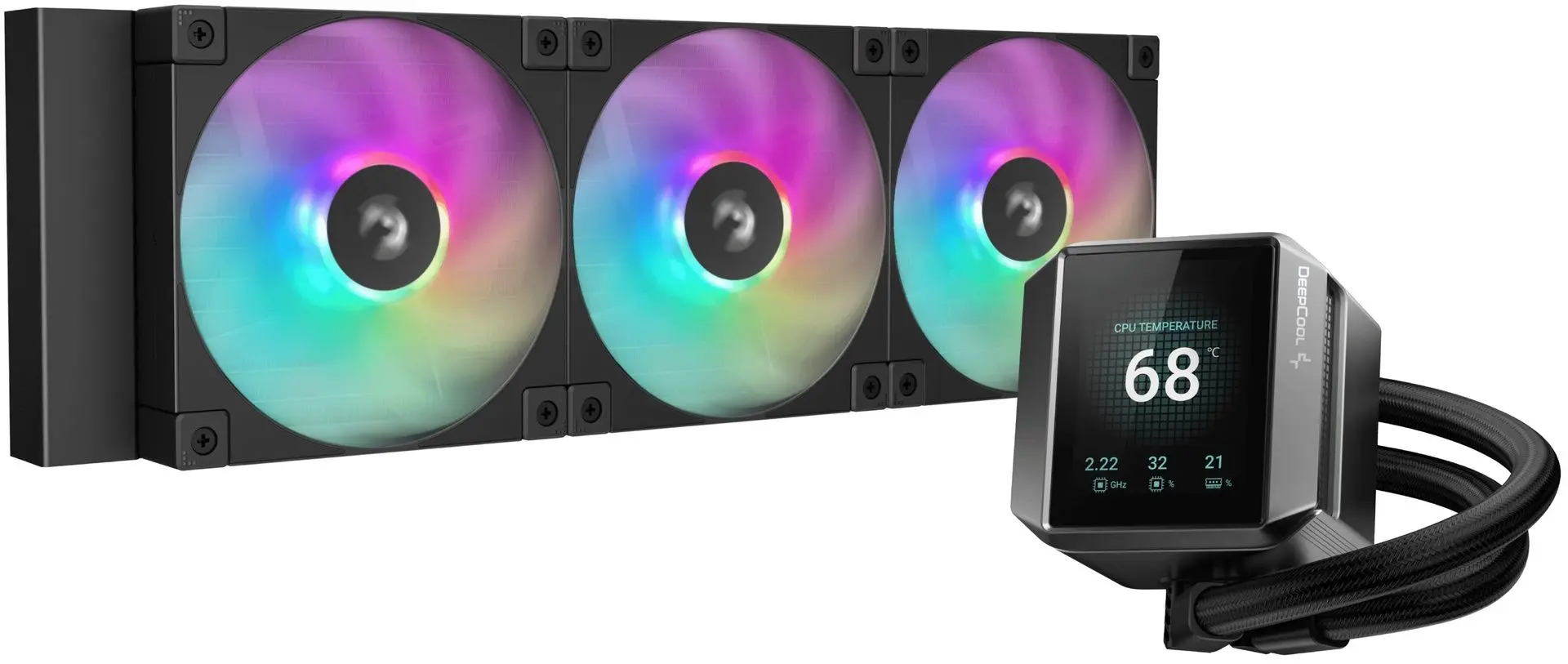 Sistem de racire cu lichid Deepcool Mystique 360 ARGB (Black)