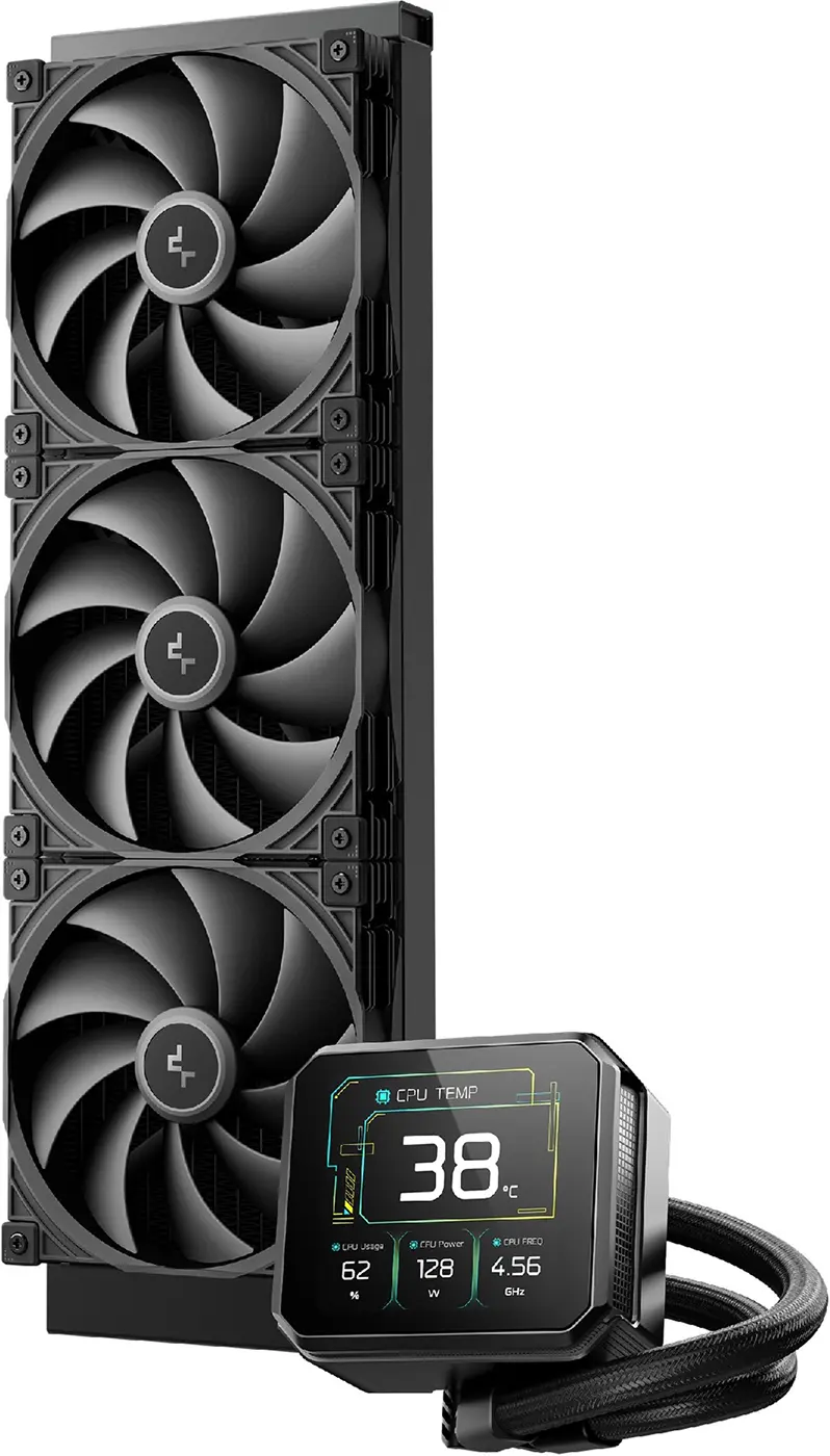 Система жидкостного охлаждения Deepcool Spartacus 420 (Black) - 2