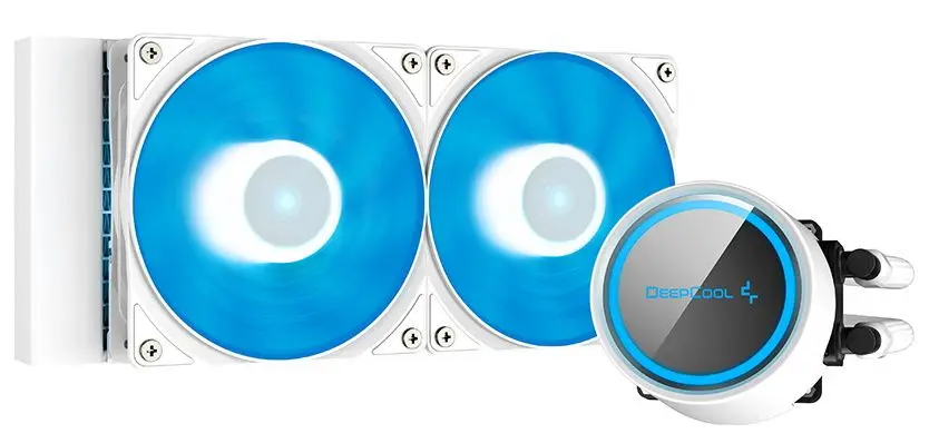 Водяное охлаждение Deepcool GAMMAXX L240 ARGB (White) - 2