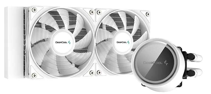 Водяное охлаждение Deepcool GAMMAXX L240 ARGB (White) - 3