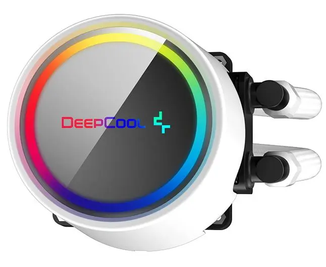 Водяное охлаждение Deepcool GAMMAXX L240 ARGB (White) - 4