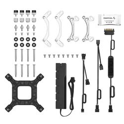 Водяное охлаждение Deepcool GAMMAXX L240 ARGB (White) Thumb