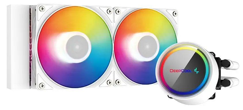 Водяное охлаждение Deepcool GAMMAXX L240 ARGB (White)
