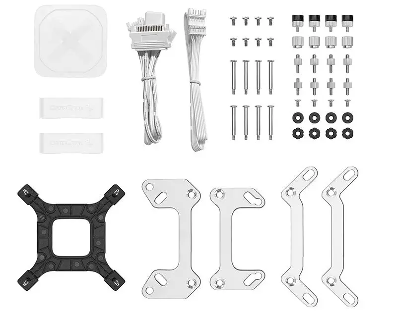 Водяное охлаждение Deepcool LS520 (White) - 6