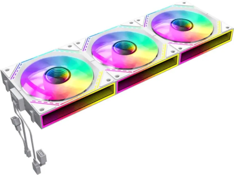 Комплект вентиляторов GameMax FN12A-S3I (White)