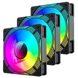 Set ventilatoare GameMax KF300 (Black)