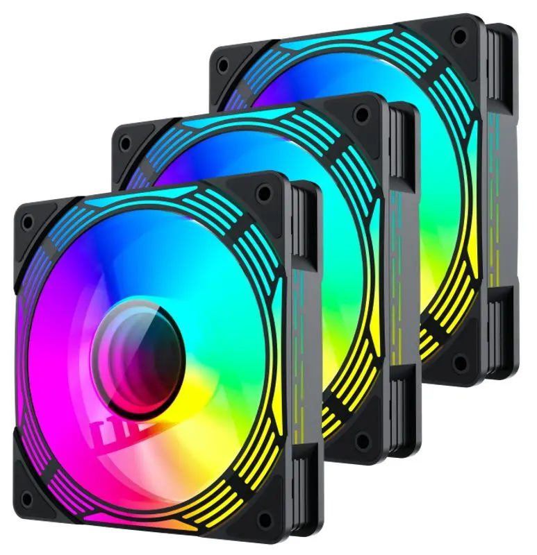 Set ventilatoare GameMax KF300 (Black)