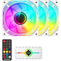 Set ventilatoare GameMax KF300 (White) Thumb