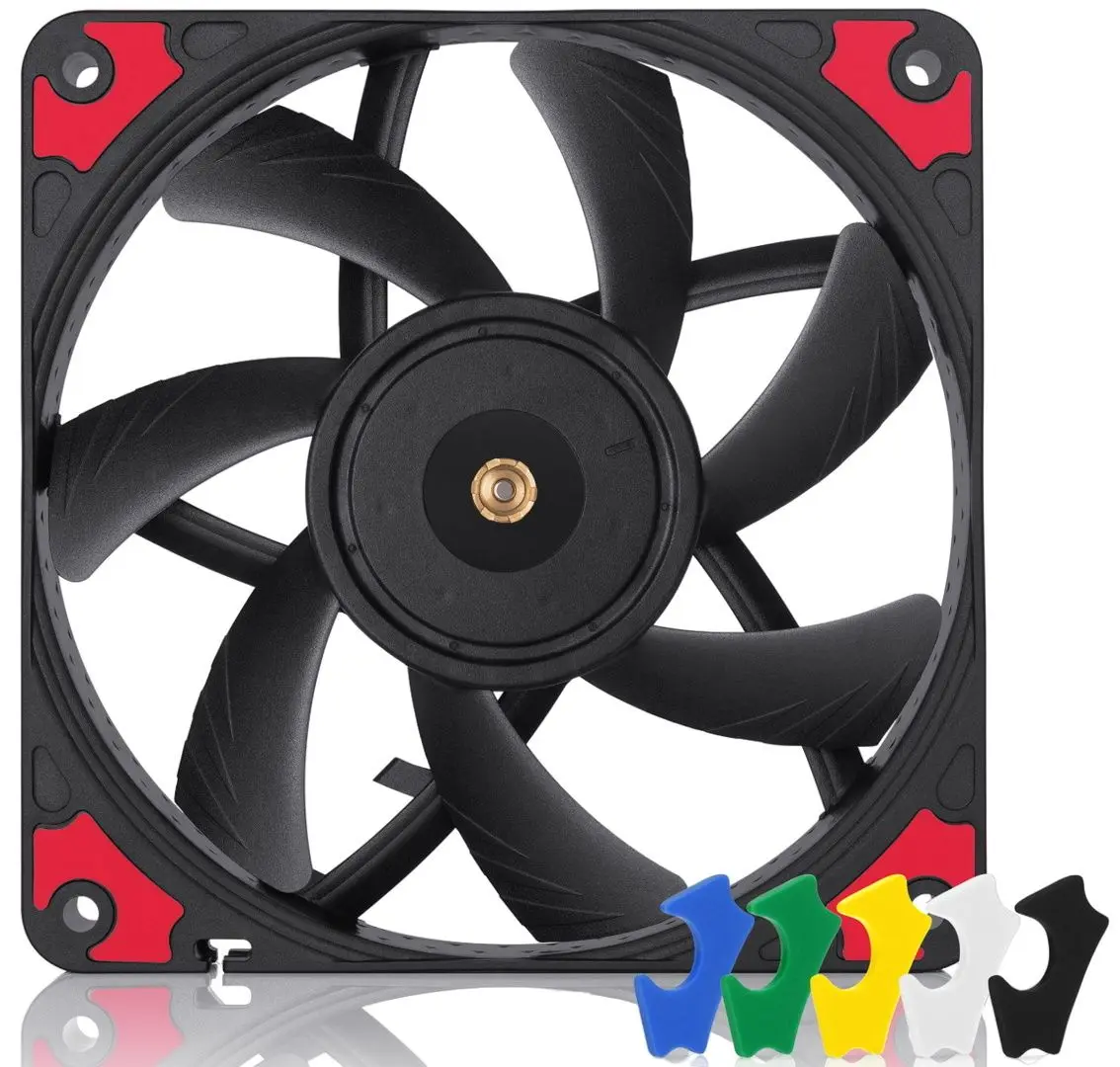 Вентилятор Noctua NF-A12x15 PWM Chrоmax.Black.Swap (NF-A12X15-PWM-CH.BK.S)