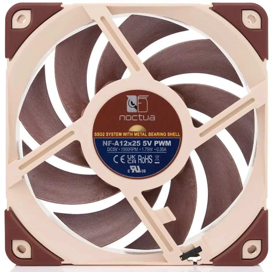 Вентилятор Noctua NF A12x25 5V PWM (NF-A12X25-5V-PWM) - 3