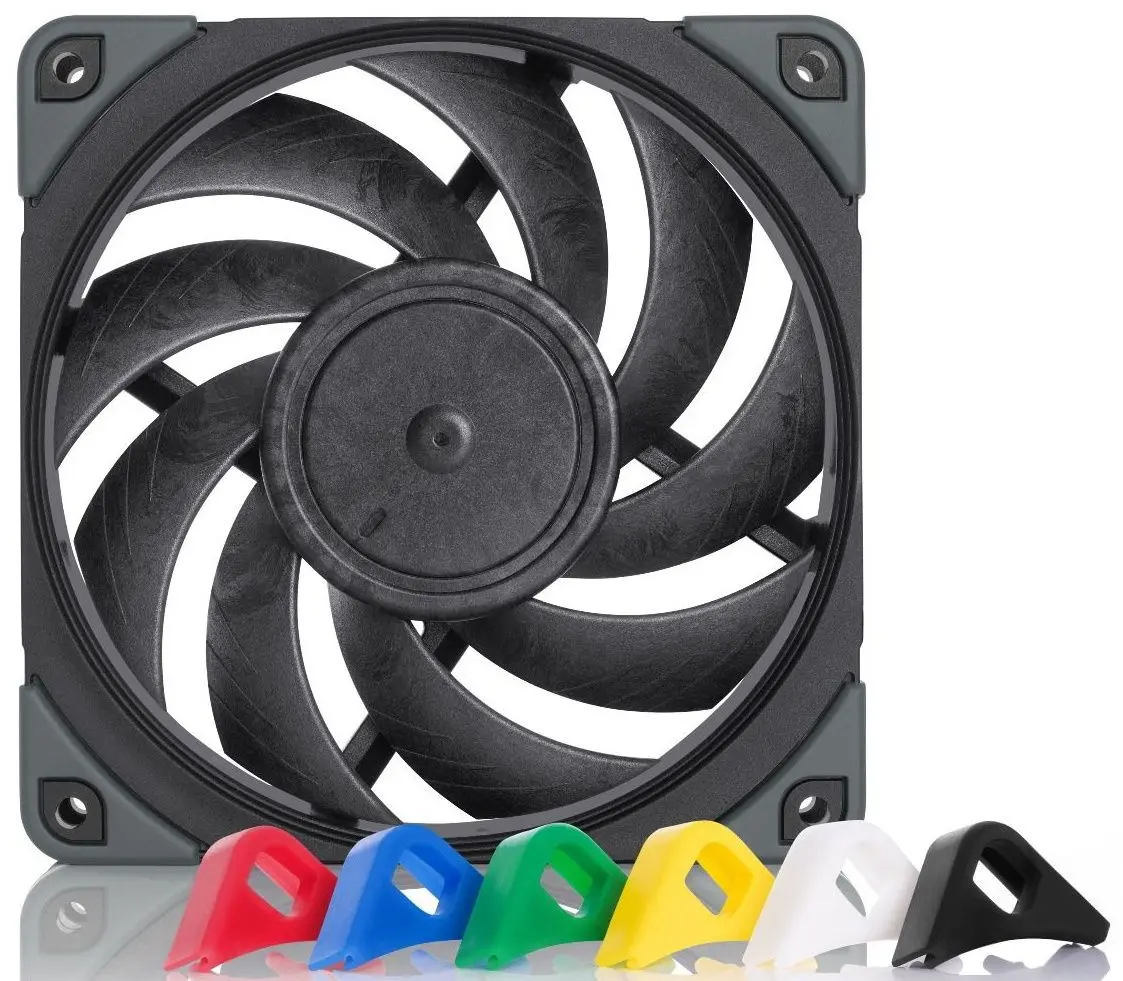 Вентилятор Noctua NF-A12X25 PWM Chromax.Black.Swap (NF-A12X25-PWM-CH.BK.S)