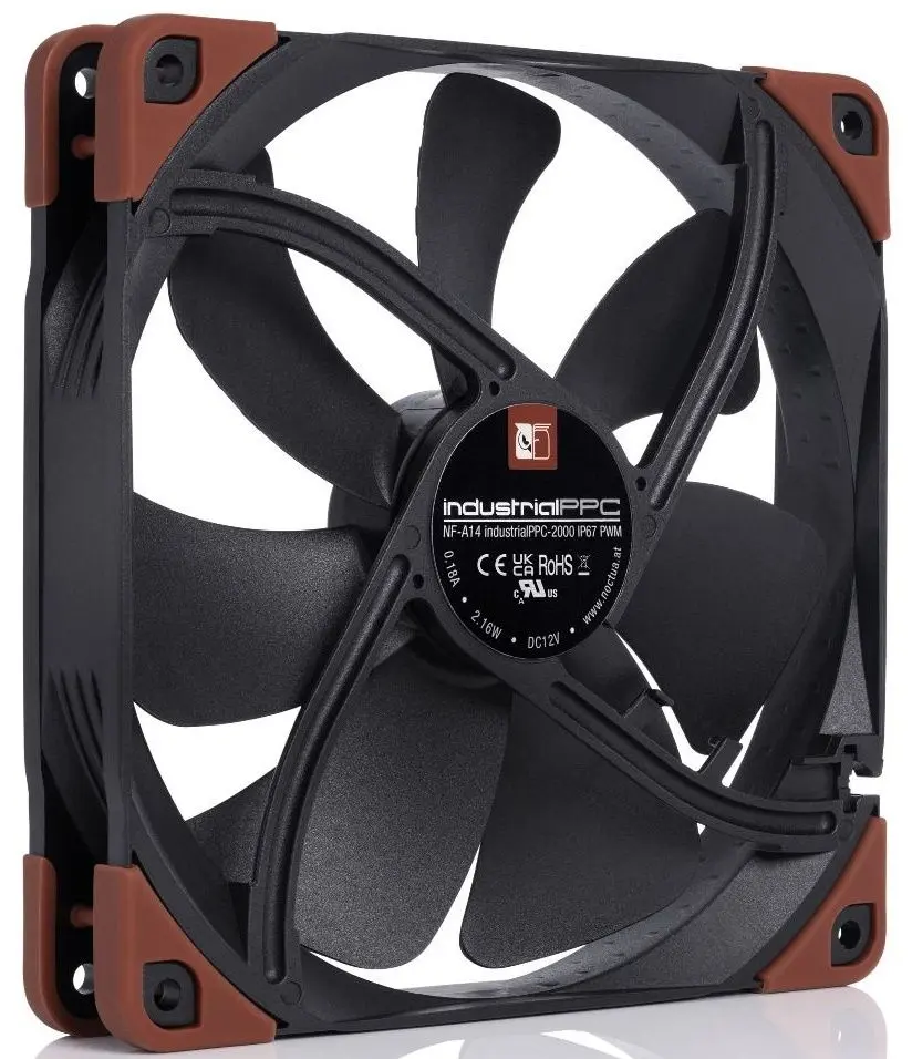 Вентилятор Noctua NF-A14 industrialPPC-2000 IP67 PWM (NF-A14IPPC-2000-IP67) - 4