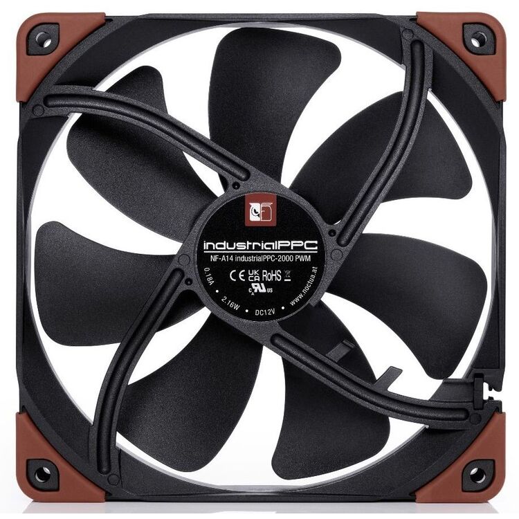 Ventilator Noctua NF-A14 industrialPPC-2000 PWM (NF-A14IPPC-2000-PWM ...