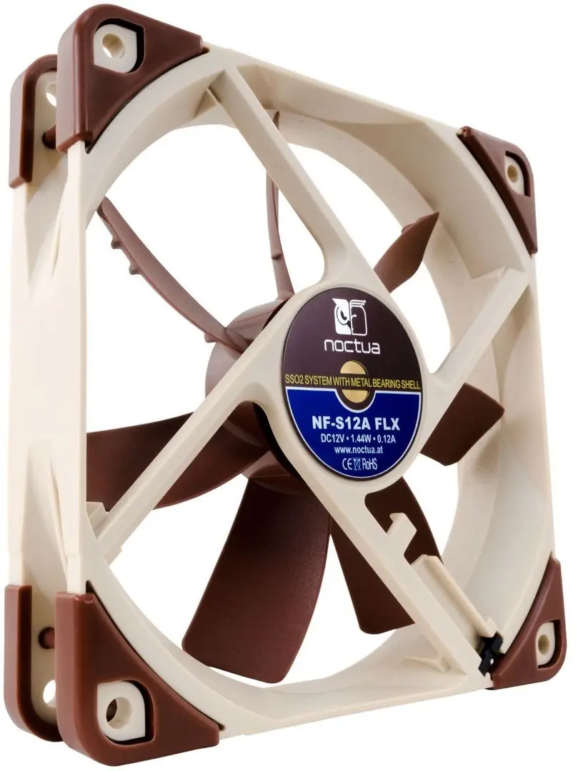 Вентилятор Noctua NF-S12A FLX (NF-S12A-FLX) - 4