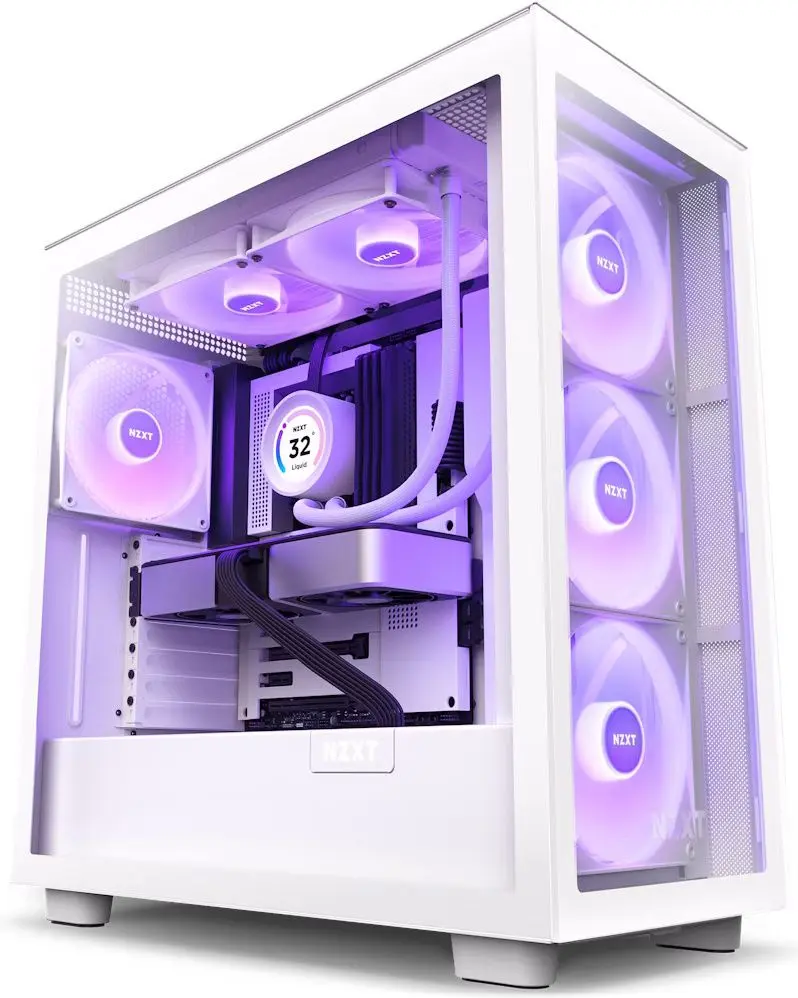Система жидкостного охлаждения NZXT Kraken Elite 280 RGB (Matte White) - 6