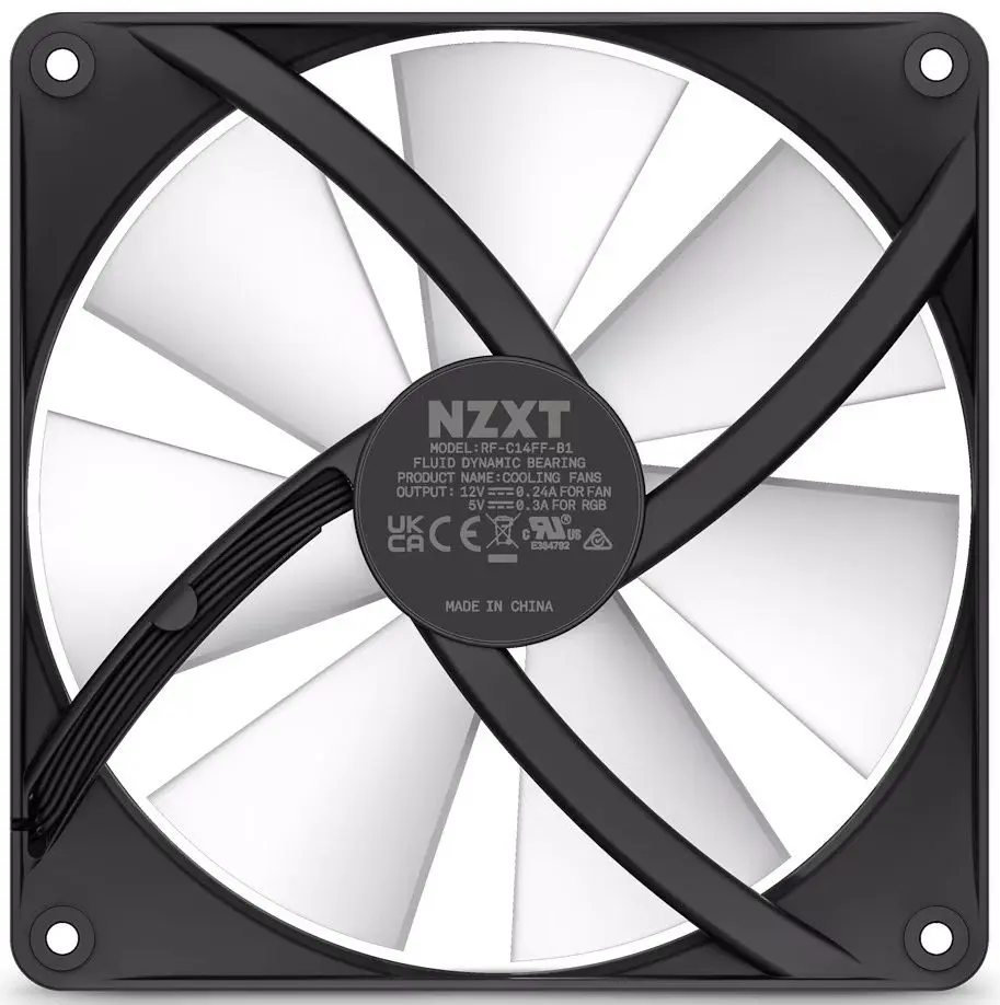 Ventilator NZXT F140 RGB Core (Black) - 5
