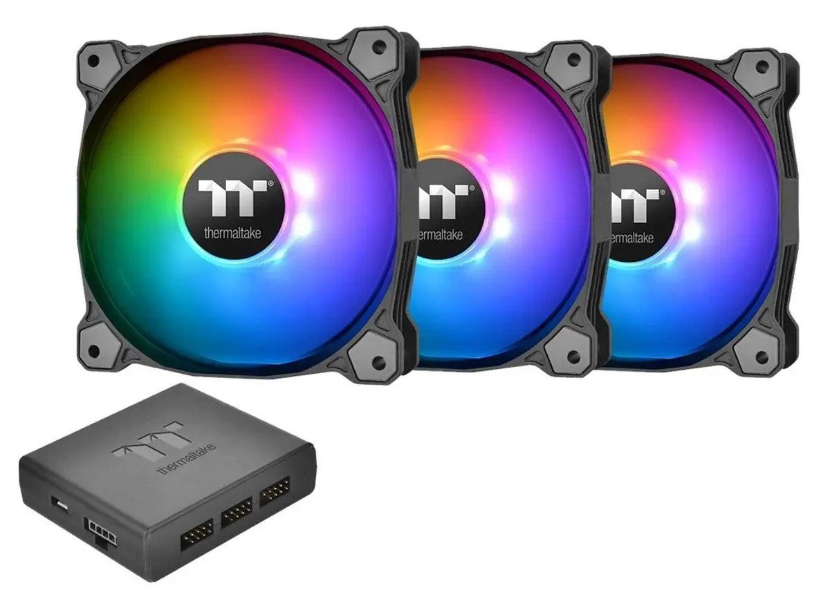 Комплект вентиляторов Thermaltake Pure Plus 12 RGB 3Pack (CL-F063-PL12SW-A)