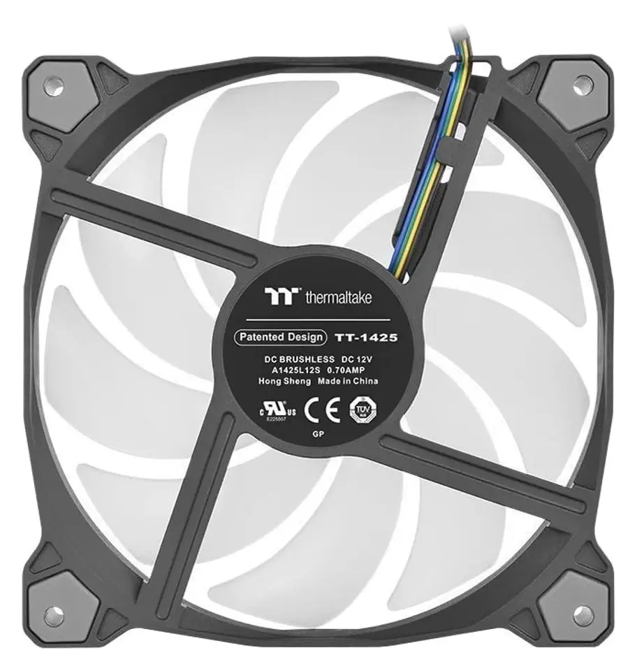 Комплект вентиляторов Thermaltake Pure Plus 14 RGB 3Pack (CL-F064-PL14SW-A) - 4