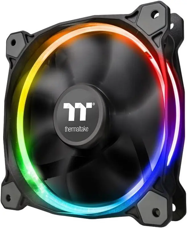 Set ventilatoare Thermaltake Riing 12 LED RGB (CL-F071-PL12SW-A) - 3