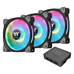 Set ventilatoare Thermaltake Riing Duo 12 RGB 3Pack (CL-F073-PL12SW-A)
