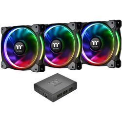 Set ventilatoare Thermaltake Riing Plus 12 RGB 3Pack (CL-F053-PL12SW-A)