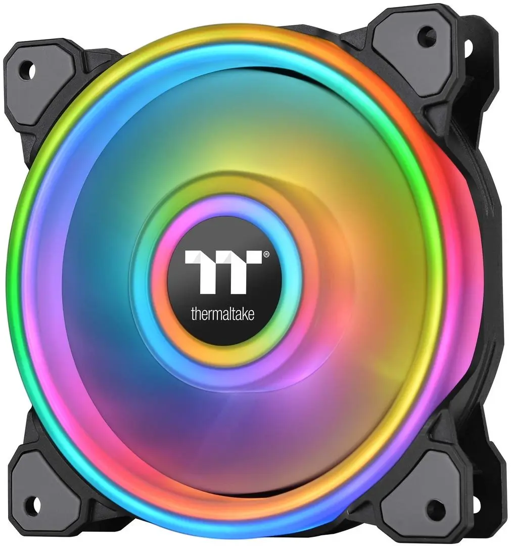 Set ventilatoare Thermaltake Riing Quad 12 RGB 3Pack (CL-F088-PL12SW-A) - 2