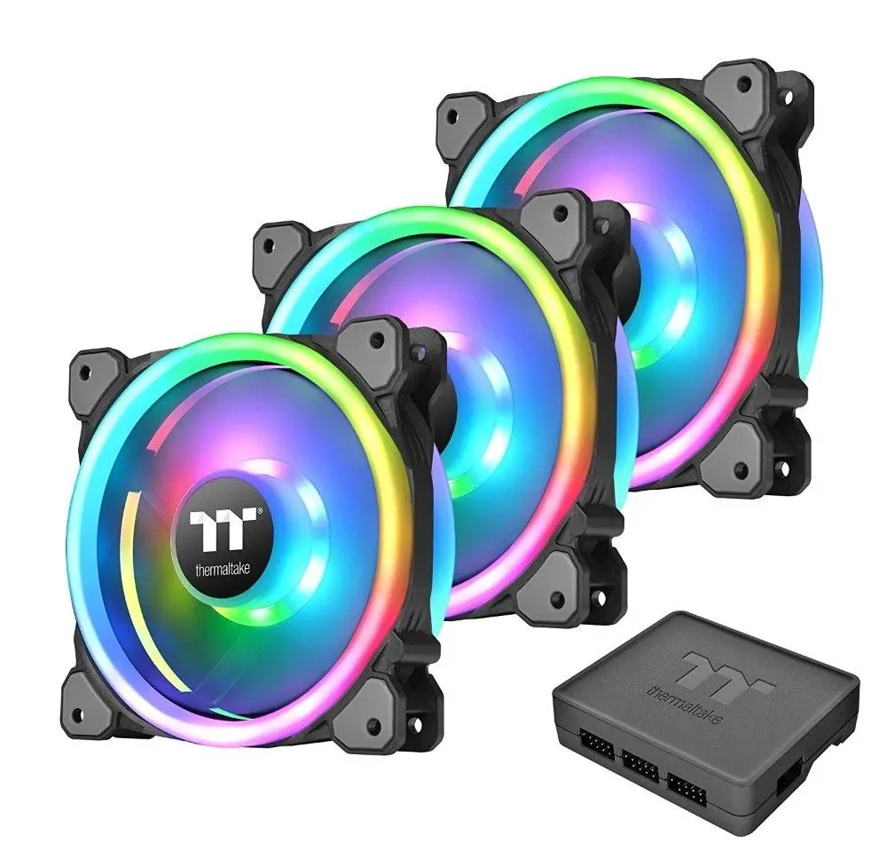 Комплект вентиляторов Thermaltake Riing Trio 12 RGB 3Pack (CL-F072-PL12SW-A)