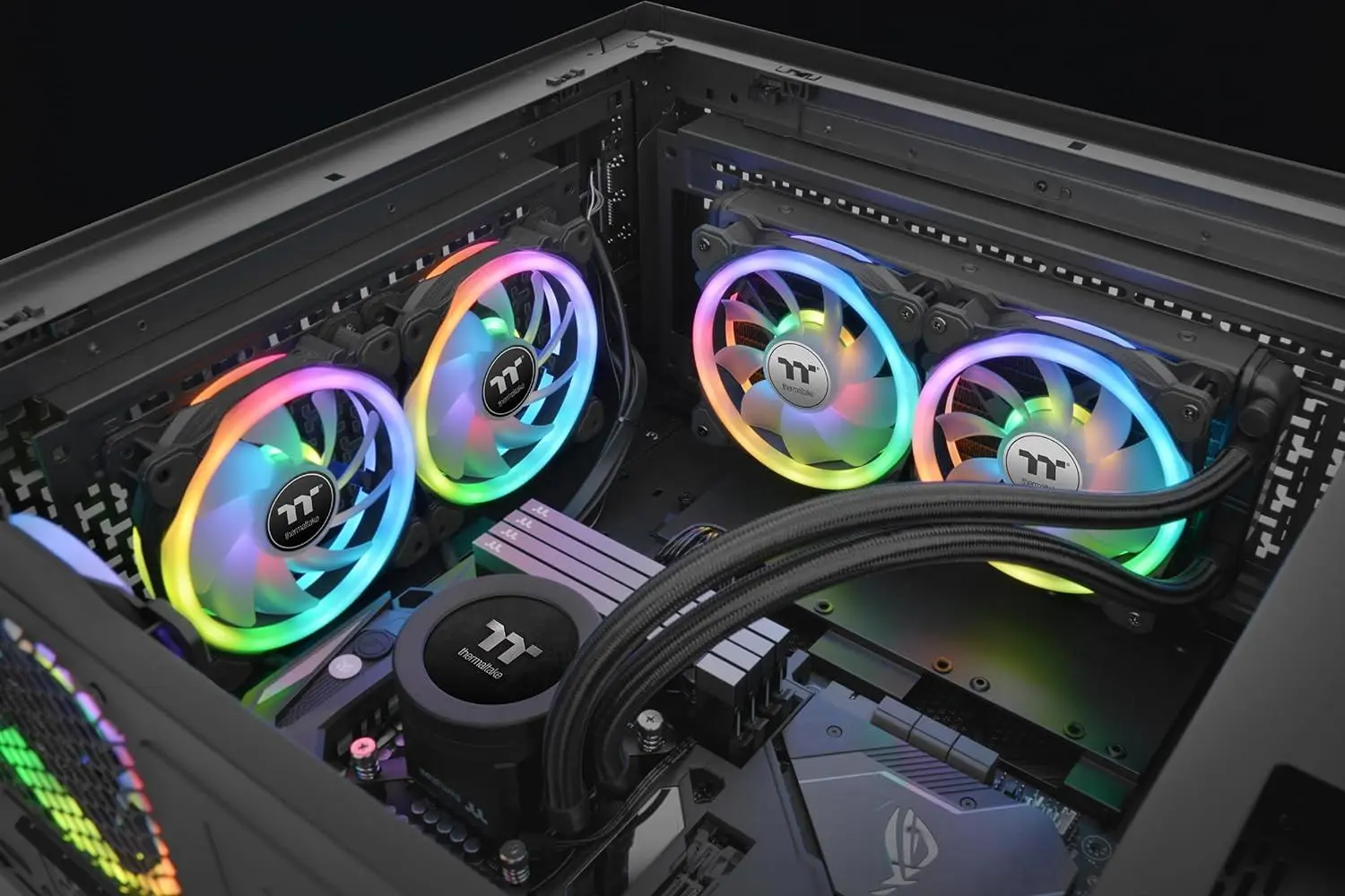 Set ventilatoareThermaltake Swafan 14 RGB (CL-F138-PL14SW-A) - 5