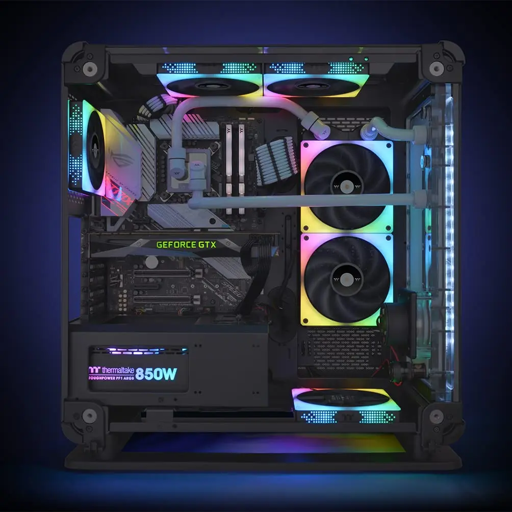 Комплект вентиляторов Thermaltake Toughfan 14 RGB (CL-F136-PL14SW-A) - 4