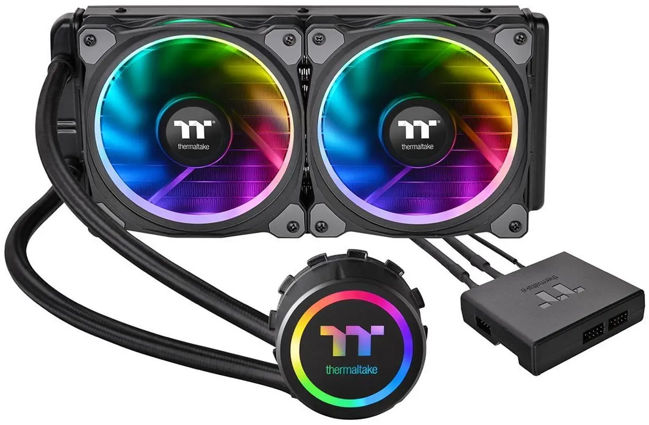 Sistem de racire cu lichid Thermaltake Floe Riing RGB 240 TT (CL-W157-PL12SW-A)